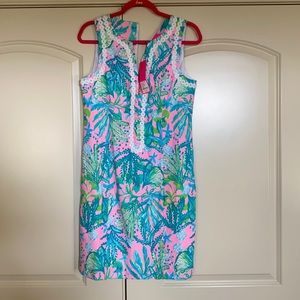 Lilly Pulitzer Delila stretch shift in mandevilla